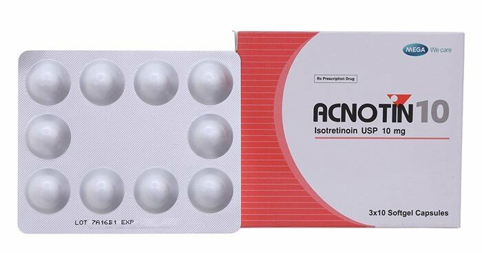 Thuốc Acnotin (isotretinoin): Thuốc trị mụn trứng cá nặng - YouMed